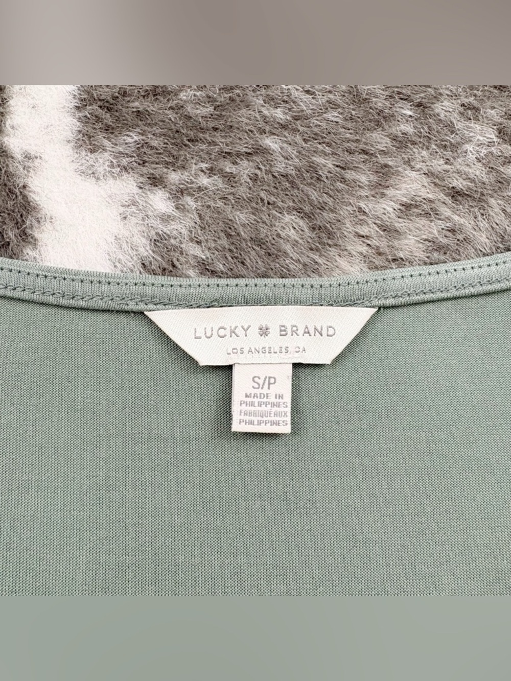 NWT Lucky Brand Twist Front Top Small - Picture 5 of 11